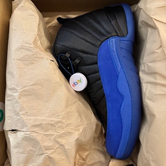 NWB - Men's - Air Jordan 12 Retro - Black Game Royal - Size 11US - Picture 14 of 16